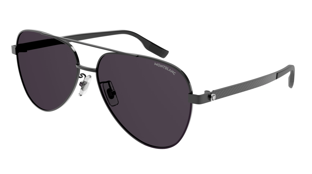 Montblanc 59mm discount aviator sunglasses